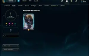 Conta Platina League of Legends