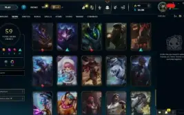 CONTA LV 260 - EX MESTRE - COM 59 SKINS- SEM RISCO DE BAN