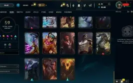 CONTA LV 260 - EX MESTRE - COM 59 SKINS- SEM RISCO DE BAN
