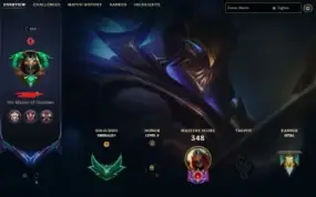 CONTA LV 260 - EX MESTRE - COM 59 SKINS- SEM RISCO DE BAN