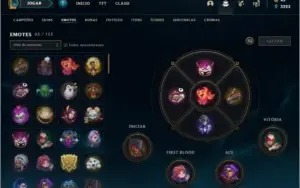 CONTA LOL 431 SKINS - GOLD