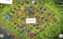 Clash of clans CV 12, tropas quase Full.