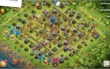 Clash of clans CV 12, tropas quase Full.