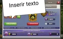 Clash of clans CV 12, tropas quase Full.