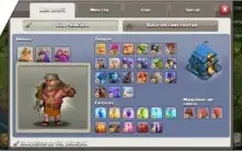 Clash of clans CV 12, tropas quase Full.