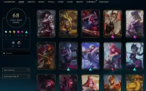 conta league of legends