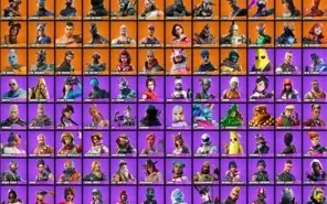 Conta Fortnite LENDARIA com SKINS VELHAS