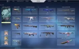 CONTA VALORANT/CONTA LOL - SKINS, PASSES, FACAS. RP E VP.