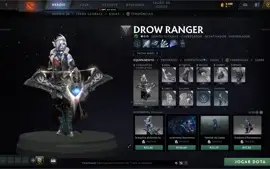 CONTA DOTA 2, 2K MMR 9600 CONDUTA + ITENS TOP