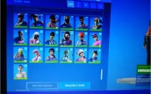 Conta Fortnite ( Pc e Celular apenas ) Wonder,Minty