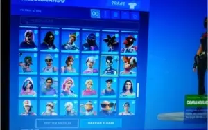 Conta Fortnite ( Pc e Celular apenas ) Wonder,Minty