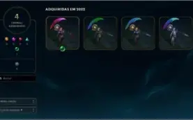 (PLAT3 57%) CONTA MAIN KAYN C/ KAYN ODISSEIA E 4 CROMAS