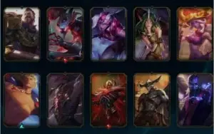 Conta com borda e elo diamante 4 46 skins