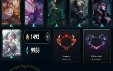 Conta League of Legends 155 skins|RP