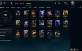 Conta Unranked League of legends