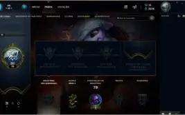 Conta Unranked League of legends
