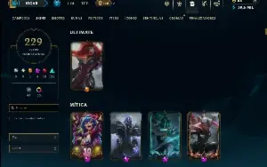 Esmeralda 3 com TODOS os Champs e 229 Skins +1 Rara