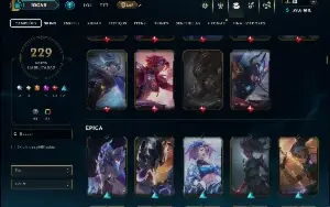 Esmeralda 3 com TODOS os Champs e 229 Skins +1 Rara