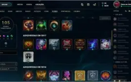 Vendo Conta de lol ou troco por skins csgo