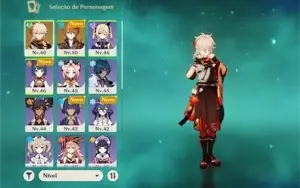 Conta genshin Kaedehara Kazuha+Childe ar 30