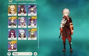 Conta genshin Kaedehara Kazuha+Childe ar 30