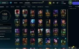 Conta Nvl 73 Ouro II 41 champs 7 Skins  por R$60,00