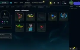 Conta Nvl 73 Ouro II 41 champs 7 Skins  por R$60,00