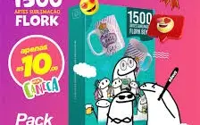 Pack 1500 Artes Sublimação Para Canecas Flork