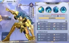 Conta Saint Seiya