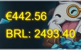 CONTA LVL 206 - 433 SKINS - TODOS OS CAMPEÕES + 5 GEMAS