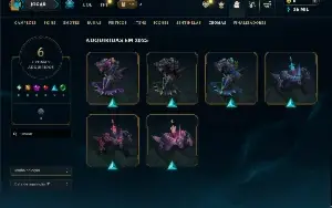 Mestre com 20 champs e 7 Skins