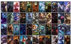 Conta bronze 1 com TODOS os champs e 160 Skins