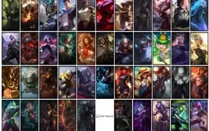 Conta bronze 1 com TODOS os champs e 160 Skins