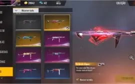Conta de Free Fire level 61 super gemada