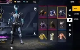 Conta de Free Fire level 61 super gemada