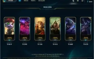 CONTA DE LOL LEVEL 14