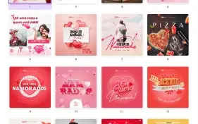 Pack Canva Dia Dos Namorados - 34 Artes Editáveis