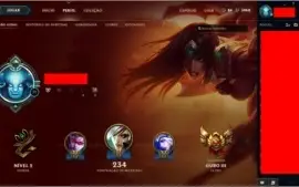 Conta league of legends com skins raras da season 2