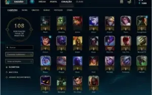 Vendo conta de League of Legends D5