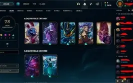 Conta Legue of Legends (lol) antiga ano 2013