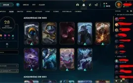 Conta Legue of Legends (lol) antiga ano 2013