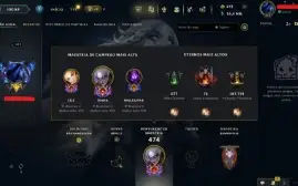 Conta League of Legends Full Acesso - 163 Champs e 100 Skins
