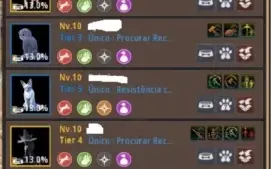 Conta Black Desert SA, 275 kutum