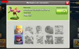 CONTA CLASH OF CLANS CV 4