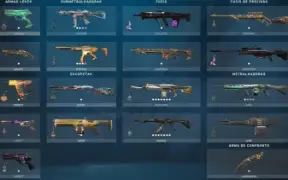 Conta Com [44] Skins 🤘 [2] Facas 🤘Skin Sublime, Kit K/Tac