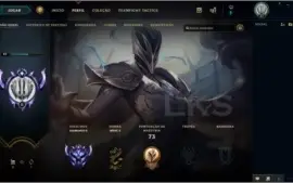 Conta D2 LVL 47 com skin hiper raríssima KAYLE PRATEADA