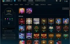 Conta com ALL Champions - 182 Skin's - 7 Páginas de Runas