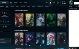 Conta League of Legends Diamante 1 TODOS OS CHAMPS
