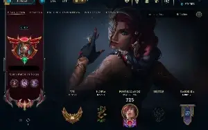 Conta LOL com 313 skins todos os campeos lvl 496