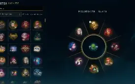 Conta LOL com 313 skins todos os campeos lvl 496